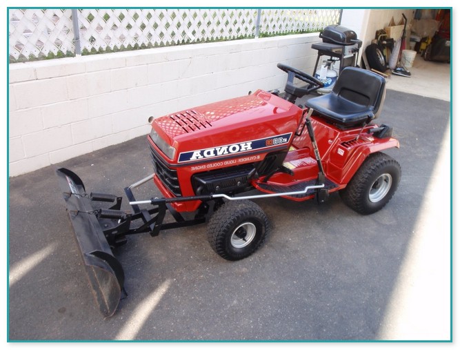 Lawn Mower Snow Plow For Sale