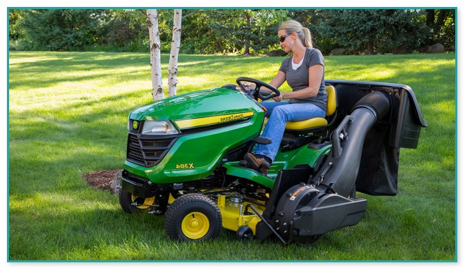 Lawn Mower With Attachments
