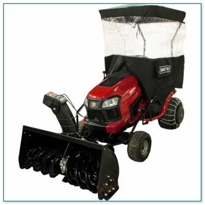 Lawn Mower With Snow Blower Attachment