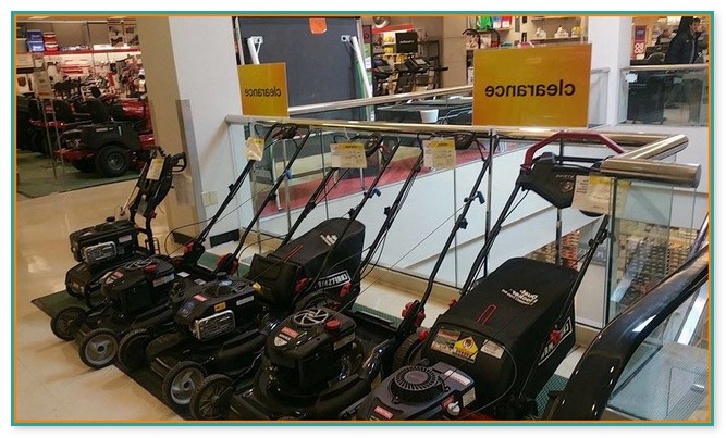 Lawn Mowers On Clearance