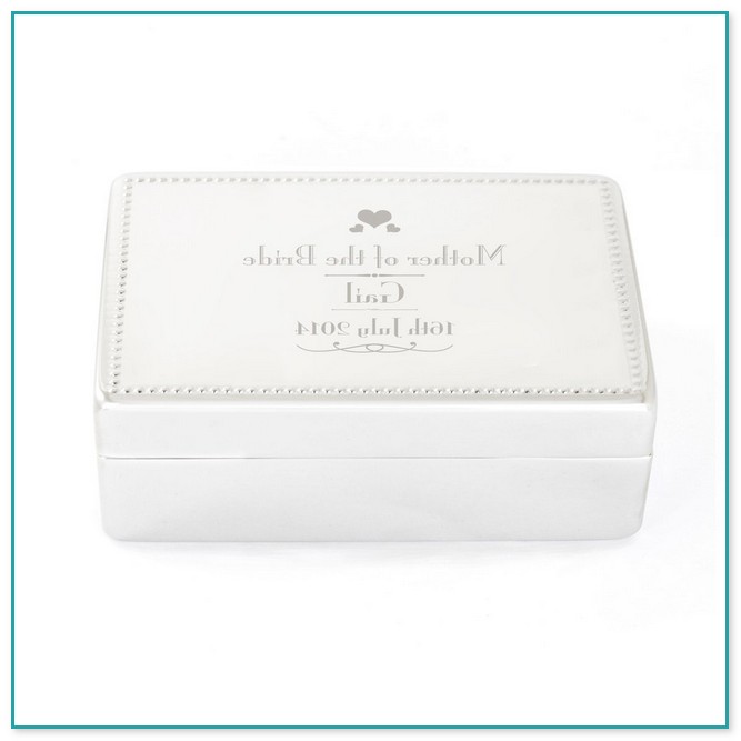 Mother Of The Bride Jewelry Box