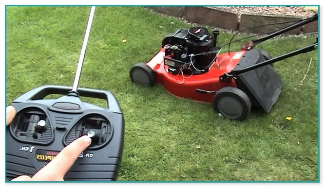 Radio Controlled Lawn Mower
