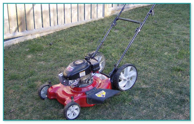 Small Yard Lawn Mower