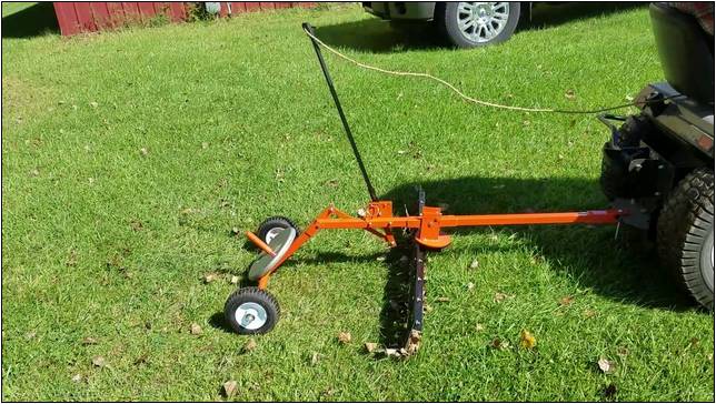 Tow Behind Lawn Tractor Landscape Rake