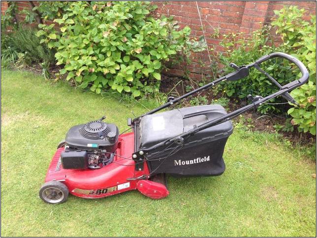 Used Self Propelled Lawn Mower With Roller